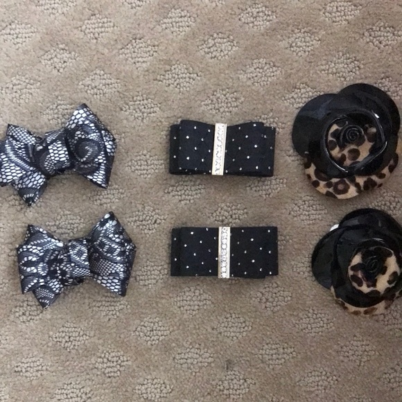 Accessories - Bow & Flower Shoe Clips Set of 3